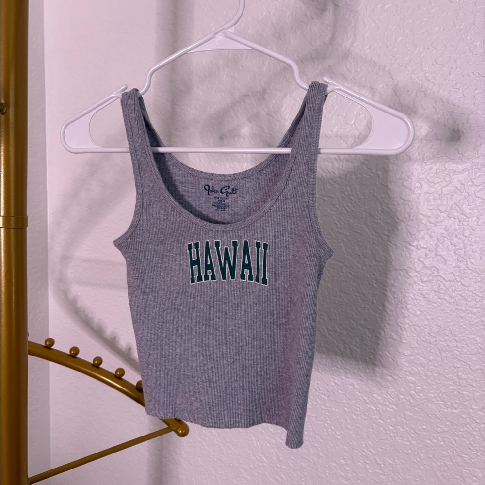 Classic Brandy Melville Hawaii Gray Tank Top